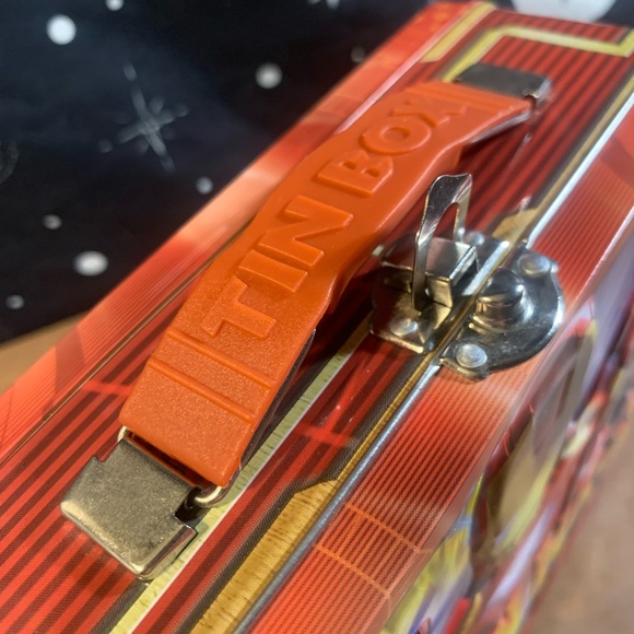 Iron Man 2 the Movie Tin Box Co 2010 Mini Collectible Lunchbox Marvel - Picture 15 of 16